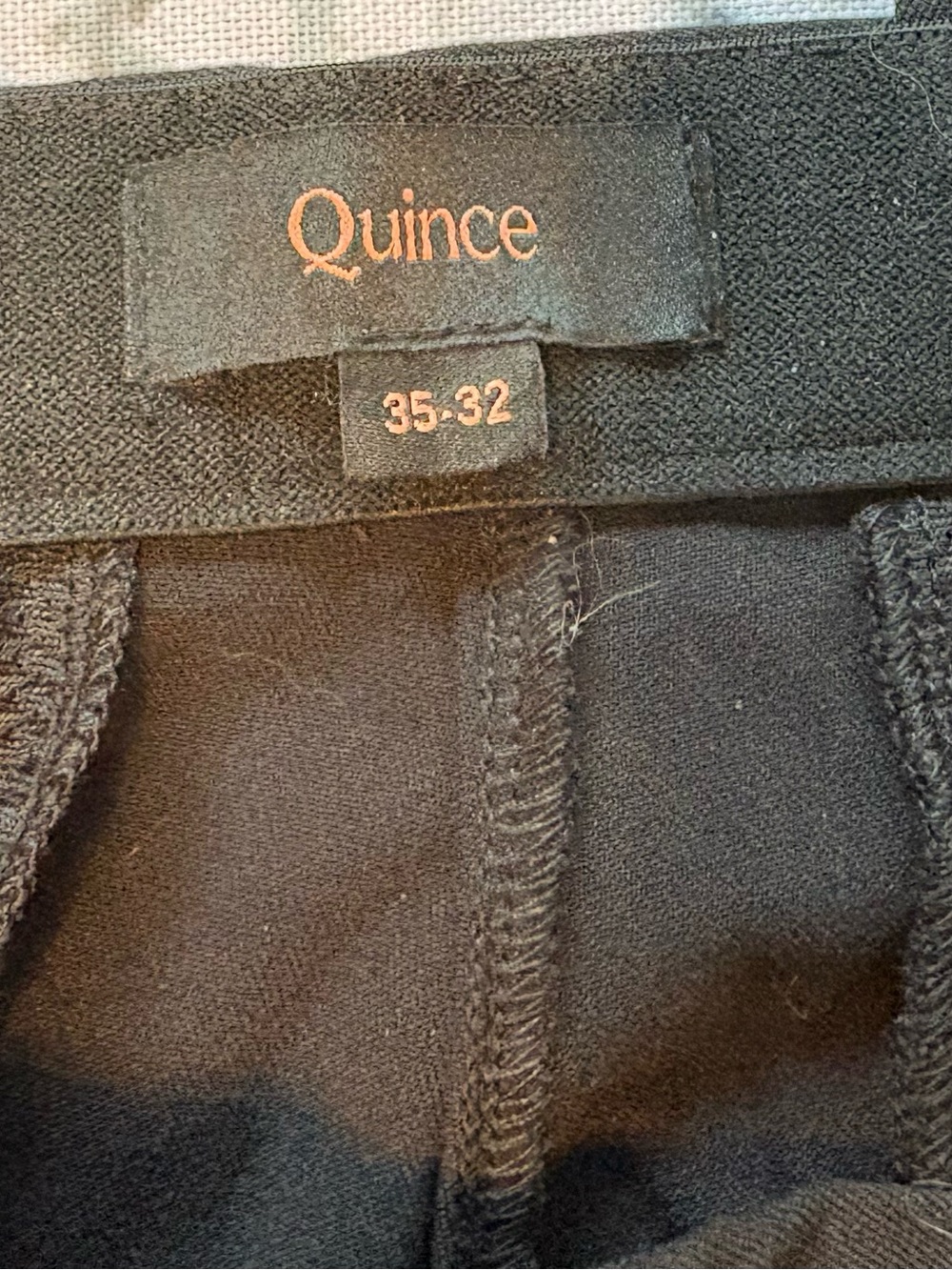 Quince Men's Black Traveler Pants - 35x32